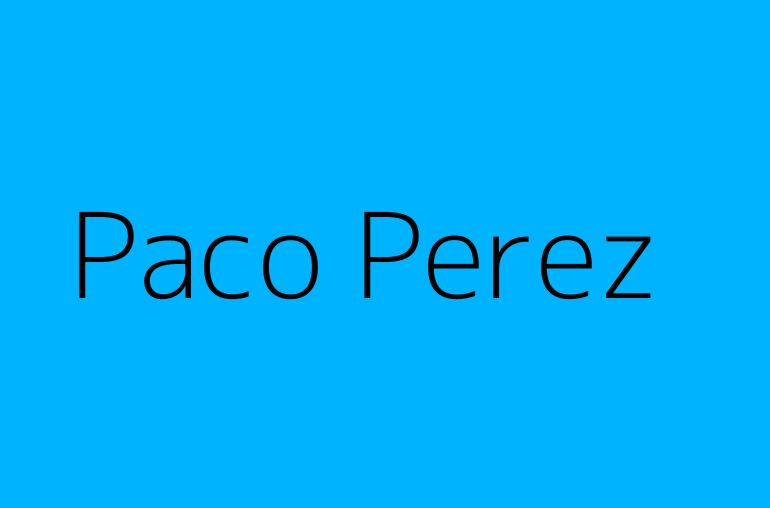Paco Perez